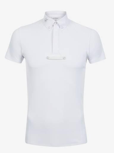 LeMieux Mens Competition Shirt White X-Small White Show Shirts