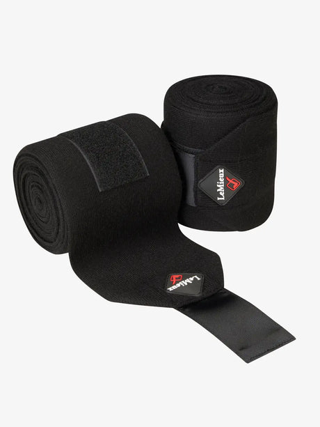 LeMieux Stable Bandages Black One Size Black Bandages & Wraps