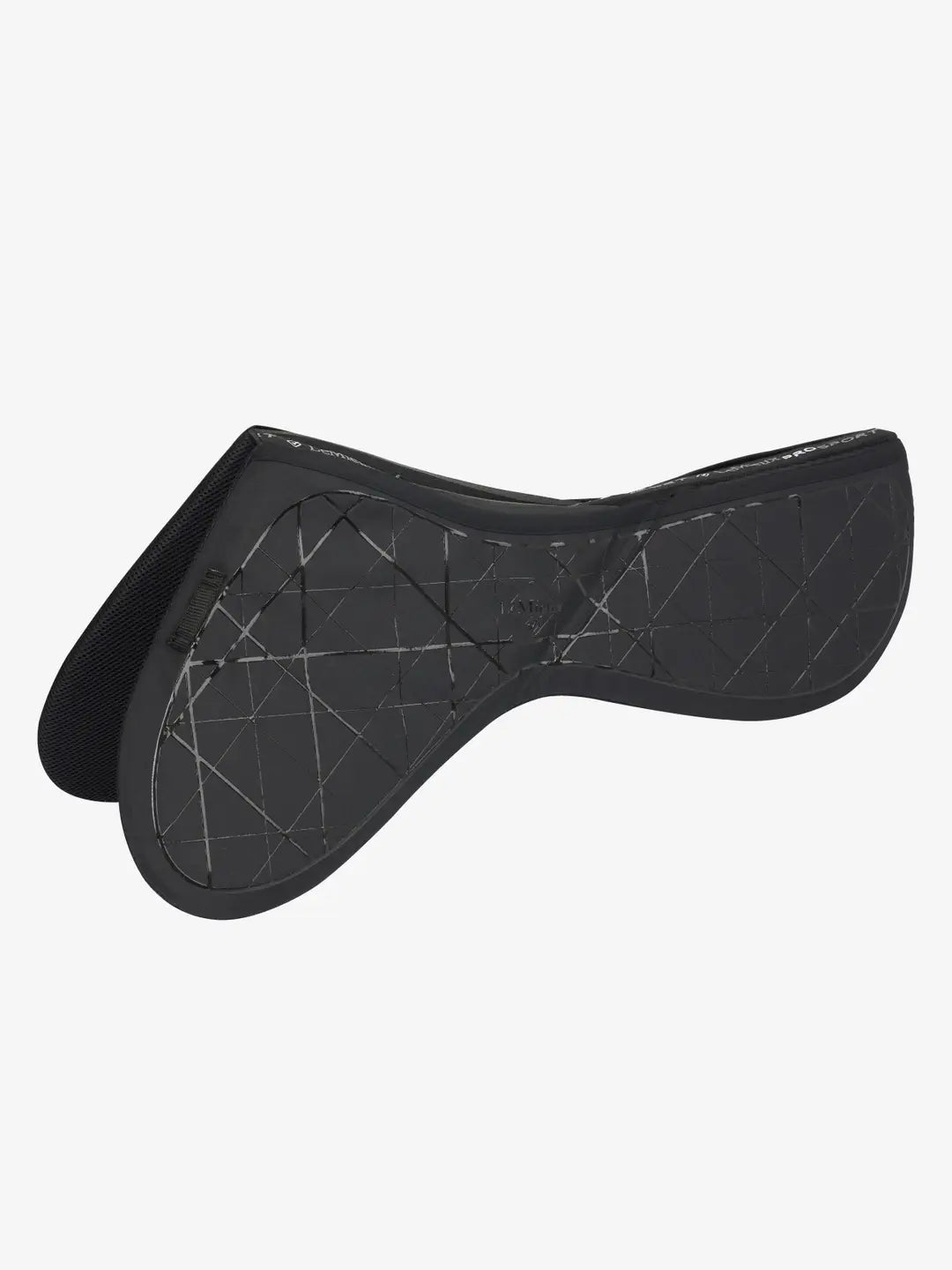 LeMieux Matrix Support Euro Jump Half Pad Black Large Black Half Pads