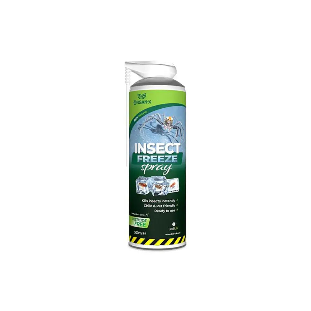 Lodi Organ-X Pro Insect Freeze Spray 500ml Barnstaple Equestrian Supplies