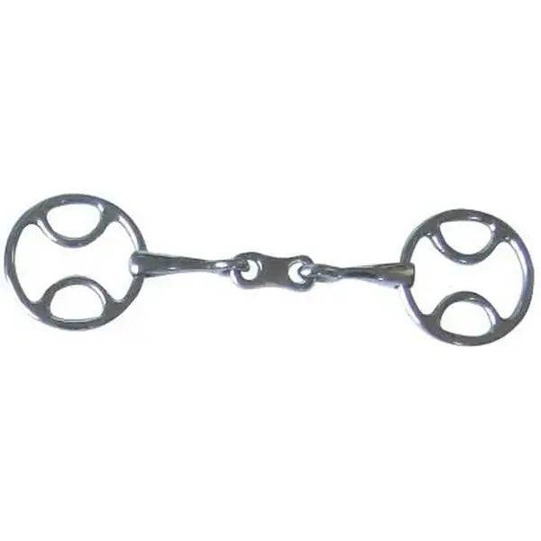 Loop Ring Beval French Link Bit 114 mm (4 1/2") Saddlery Trade Services Horse Bits Barnstaple Equestrian Supplies