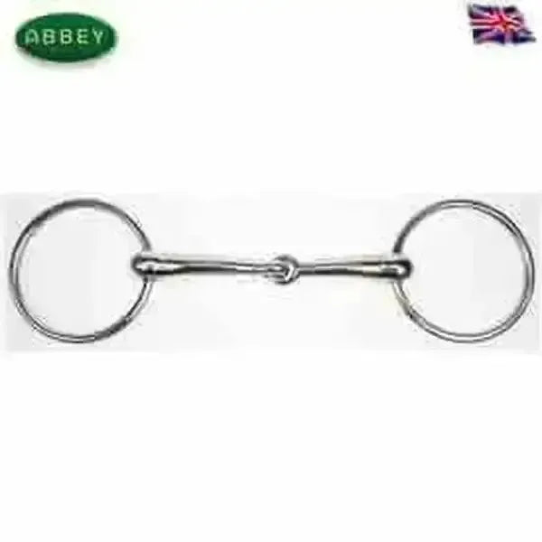 Loose Ring Snaffle Bit By Abbey of England 95 mm (3 3/4") Horse Bits