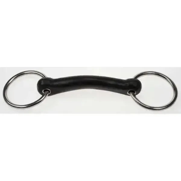 Loose Ring Vulcanite Mullen Bit 76 Mm (3&Quot;) Horse Bits
