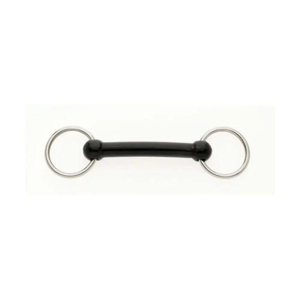 Lorina Bradoon Nylon Mullen Mouth Steel Ring 3.5" Horse Bits Barnstaple Equestrian Supplies