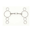 Lorina Continental 3 Ring French Link Snaffle 4.5" Horse Bits Barnstaple Equestrian Supplies