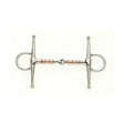 Lorina Copper Roller Full Cheek Jointed Snaffle 4.5" Horse Bits