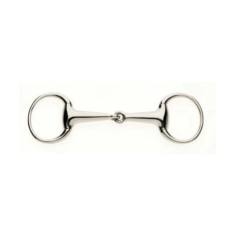 Lorina Hollow Mouth Eggbutt Snaffle 4.5" Horse Bits Barnstaple Equestrian Supplies