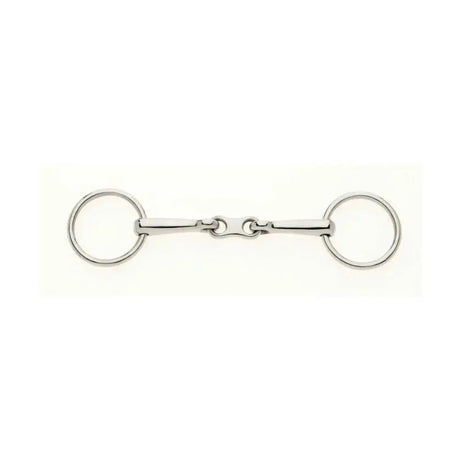 Lorina Loose Ring French Link Bradoon Thin Snaffle Bit 4.75 Inch Horse Bits Barnstaple Equestrian Supplies