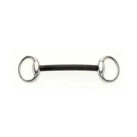 Lorina Nylon Mullen Mouth Eggbutt Snaffle 4.5" Horse Bits