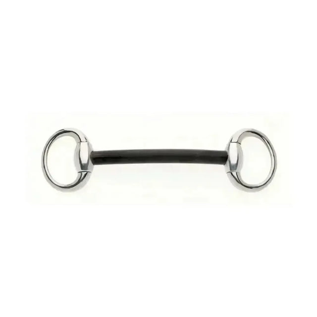 Lorina Nylon Mullen Mouth Eggbutt Snaffle 4.5" Horse Bits