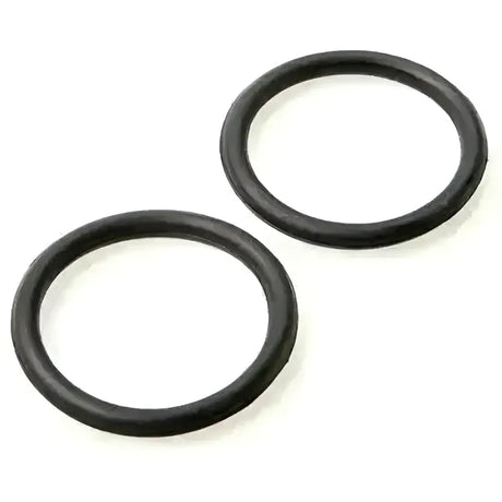 Black lorina peacock rubber replacement rings for peacock safety stirrups made of durable rubber material