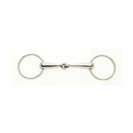 Lorina Thin German Hollow Mouth Loose Ring Snaffle 4.5" Horse Bits