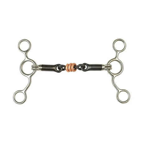 Lorina Tom Thumb Sweet Iron Roller Link 4.5" Horse Bits Barnstaple Equestrian Supplies