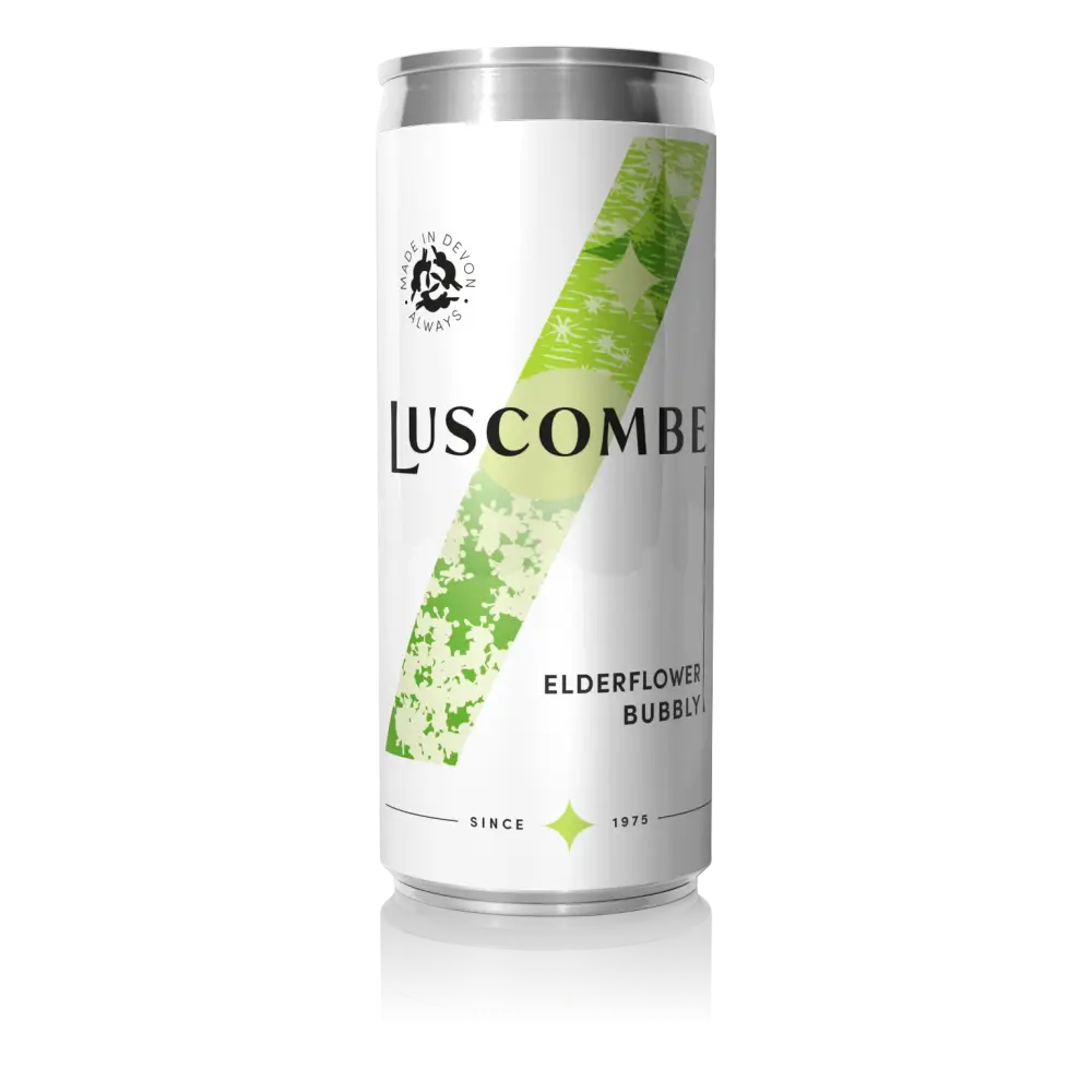 Luscombe Elderflower Bubbly Canned Drink Drinks
