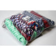 A colorful mixed pack of 10 luxe leadropes with braided rope patterns and trigger clip for horse halters and dogs