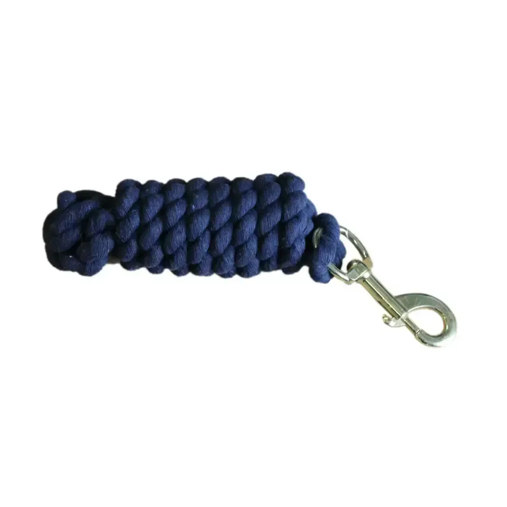Mackey Economy Cotton Leadrope Navy Lead Ropes