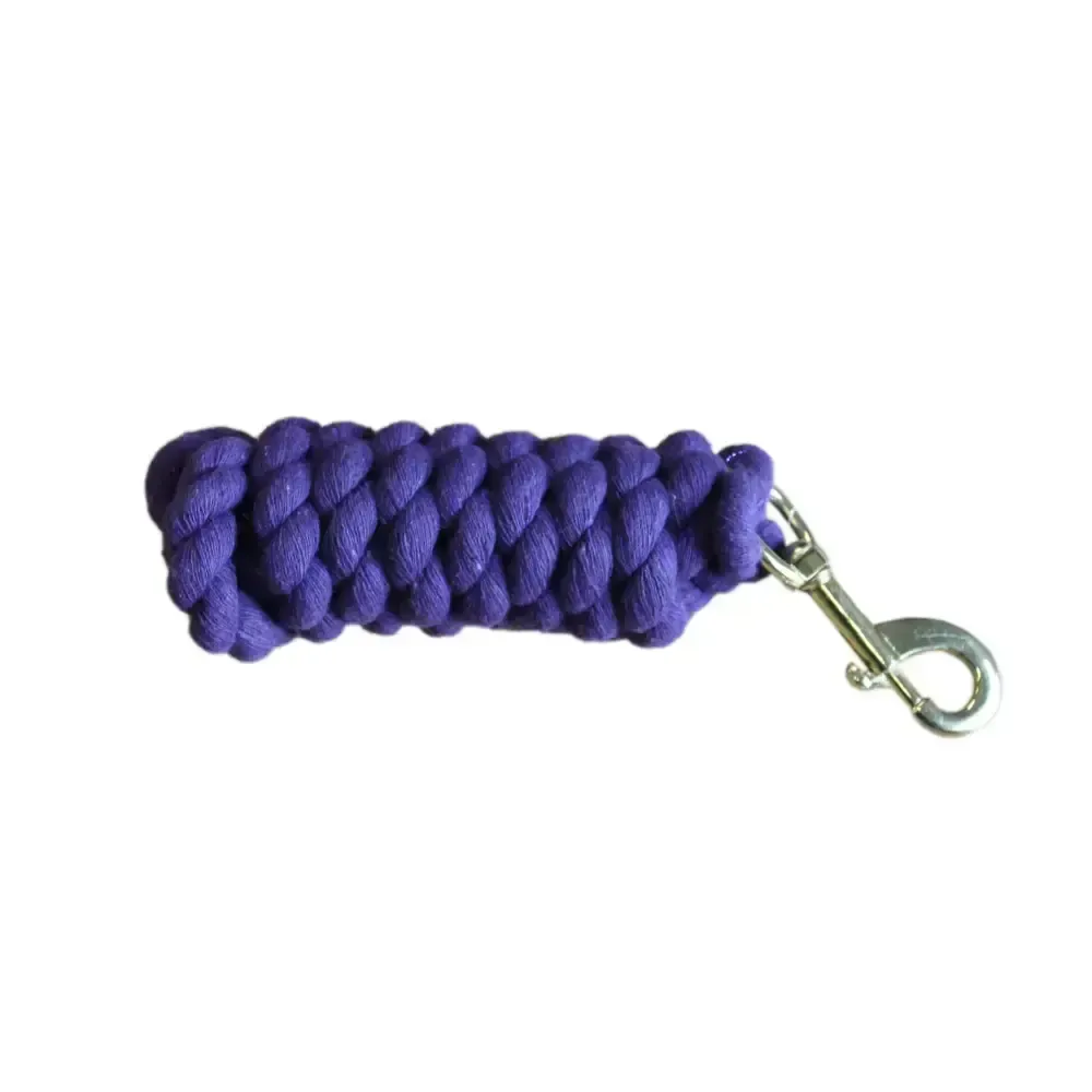 Mackey Economy Cotton Leadrope Purple Lead Ropes