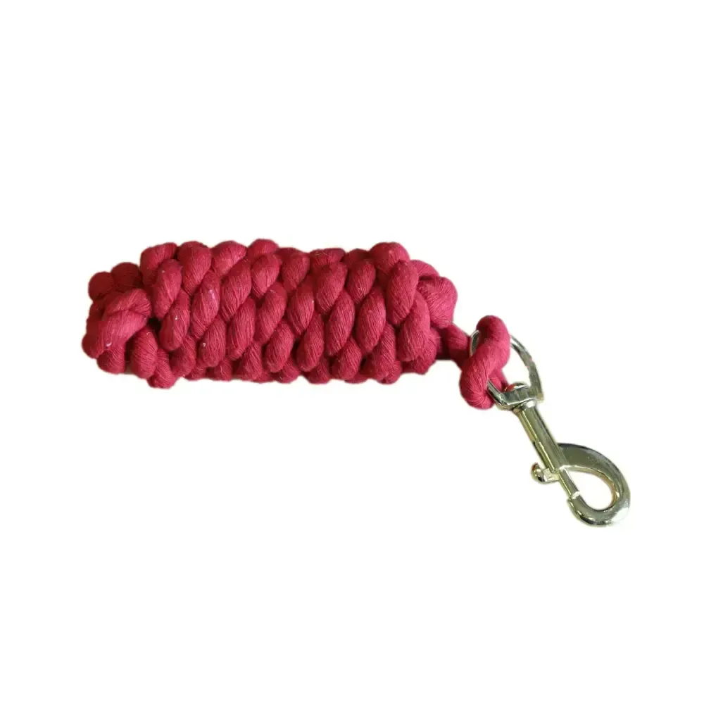 Mackey Economy Cotton Leadrope Red Lead Ropes