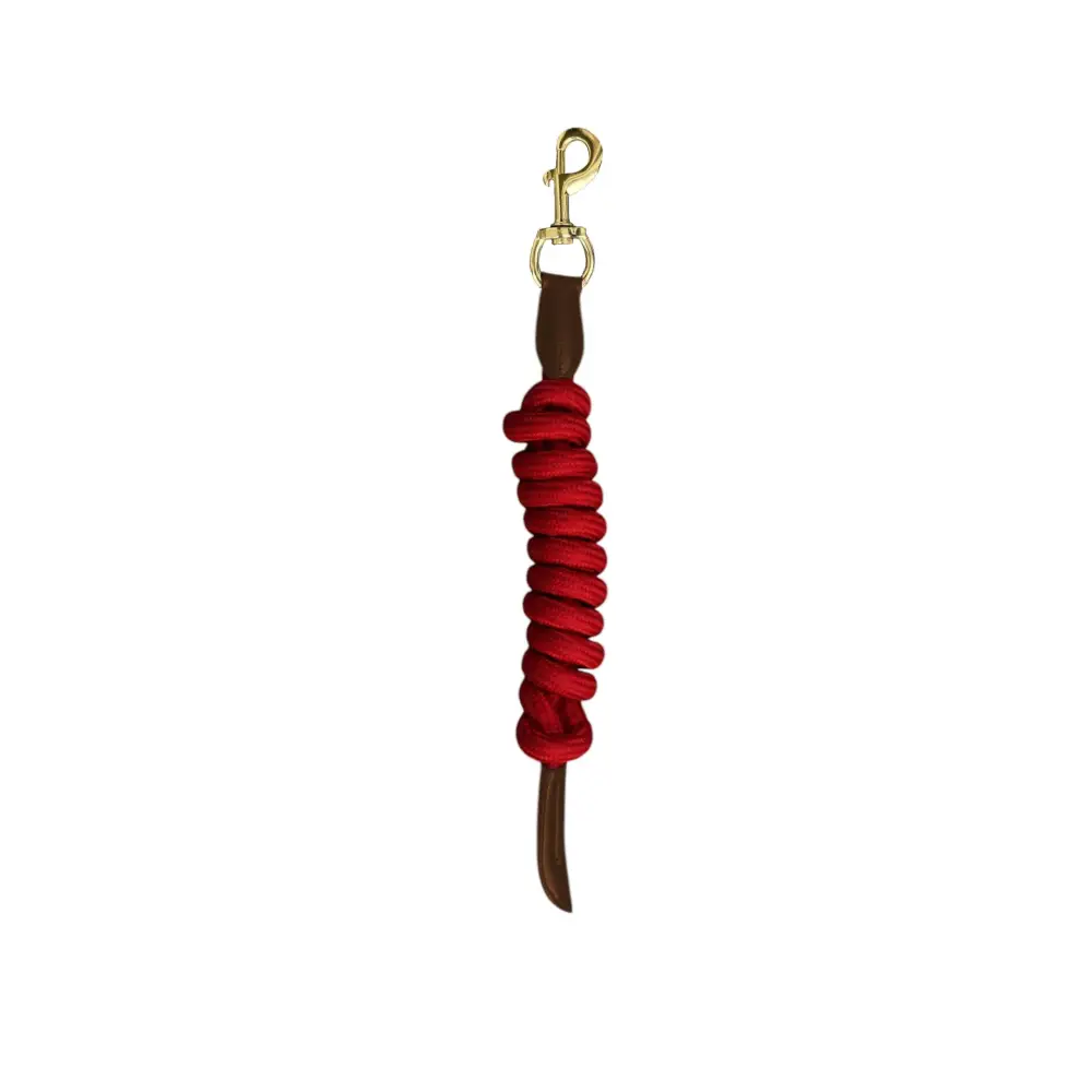 Mackey Lasso Leadrope Red Lead Ropes