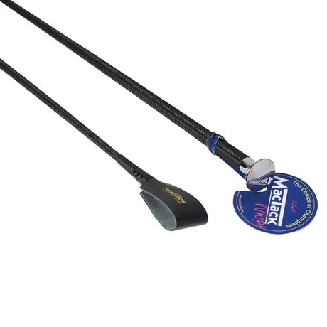Mactack Riding Whip With No6 Keeper S34 24" Black Riding Whips