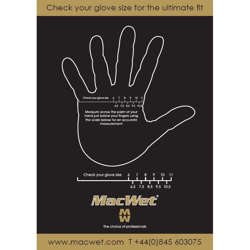 MacWet Climatec Sports Gloves Long Cuff Brown 7 Riding Gloves