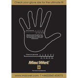 MacWet Climatec Sports Gloves Long Cuff Glove Size Check