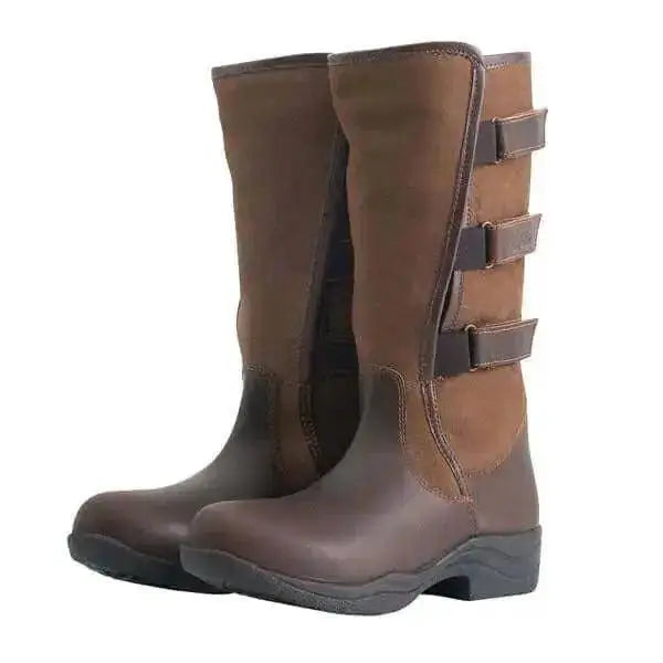 Mark Todd Adjustable Short Leather Country Boots 37 Country Boots Barnstaple Equestrian Supplies