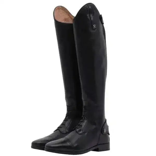 Mark Todd Long Leather Competition Field Riding Boots Laced 37 Standard Short Long Riding Boots Barnstaple Equestrian Supplies