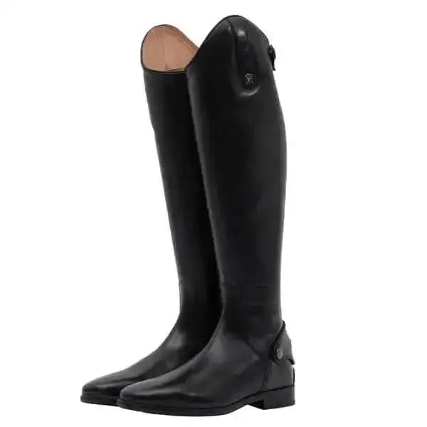 Mark Todd Long Leather Competition Riding Boots Plain 37 Standard Short Long Riding Boots Barnstaple Equestrian Supplies