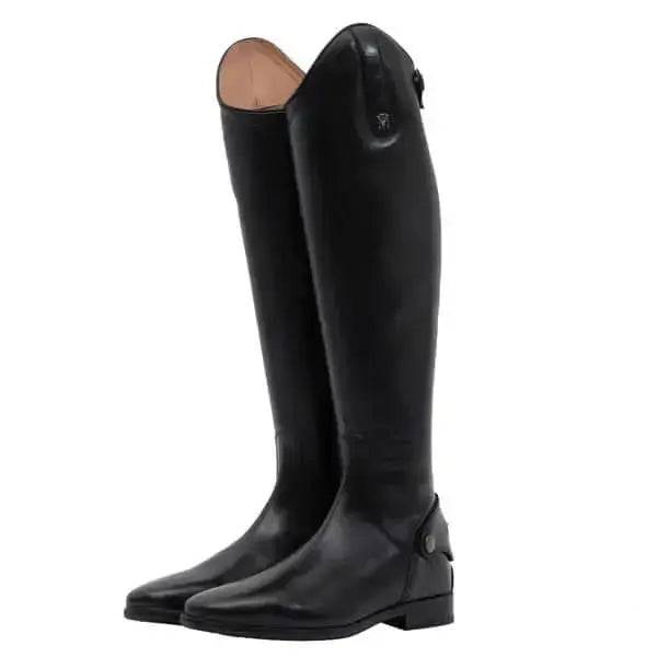 Mark Todd Long Leather Competition Riding Boots Plain 37 Standard Short Mark Todd Long Riding Boots Barnstaple Equestrian Supplies