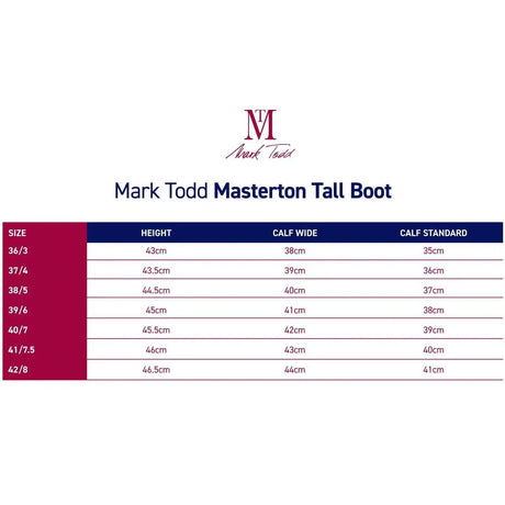 Mark Todd Masterton Leather Country Boots Cognac 40 Wide Mark Todd Country Boots Barnstaple Equestrian Supplies