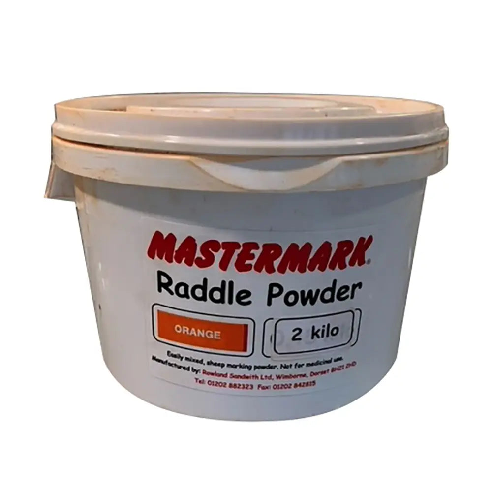 Mastermark Raddle Powder 1kg Black Barnstaple Equestrian Supplies