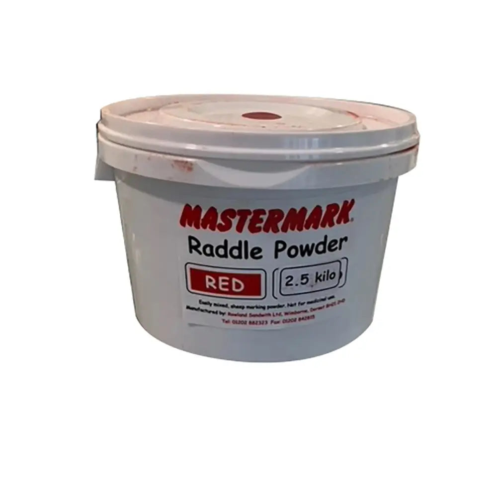 Mastermark Raddle Powder 1kg Black Barnstaple Equestrian Supplies