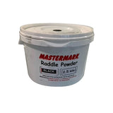 Mastermark Raddle Powder 1kg Black Barnstaple Equestrian Supplies