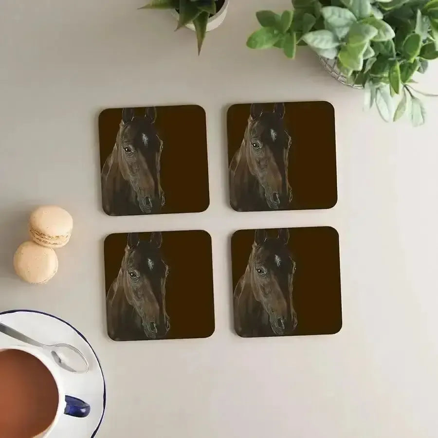 Melamine Coasters The Chestnut Pack Of 6 Coasters