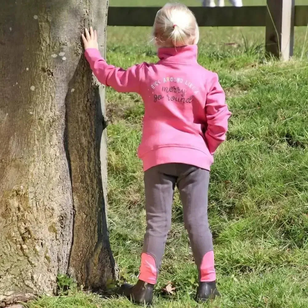 Merry Go Round Jacket by Little Rider Pink/Grey 3-4 Years Outdoor Coats & Jackets