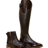 Bareback Footwear Milan Long Dress Riding Boots - Brown EU 36 - UK 3 Clearance