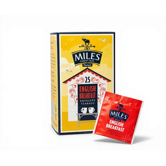 Miles Tea & Coffee English Breakfast Envelope Teabags