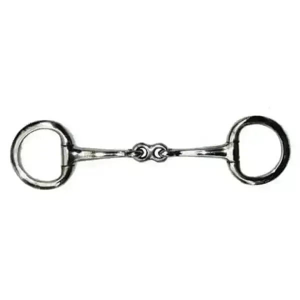 Mini Eggbutt Bradoon French Link Bits 89 mm (3 1/2") Horse Bits