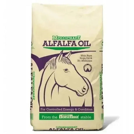 MolliChaff Alfalfa Oil Horse Feed Horse Feeds