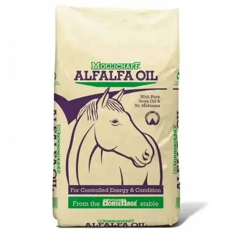 MolliChaff Alfalfa Oil Horse Feed Horse Feeds
