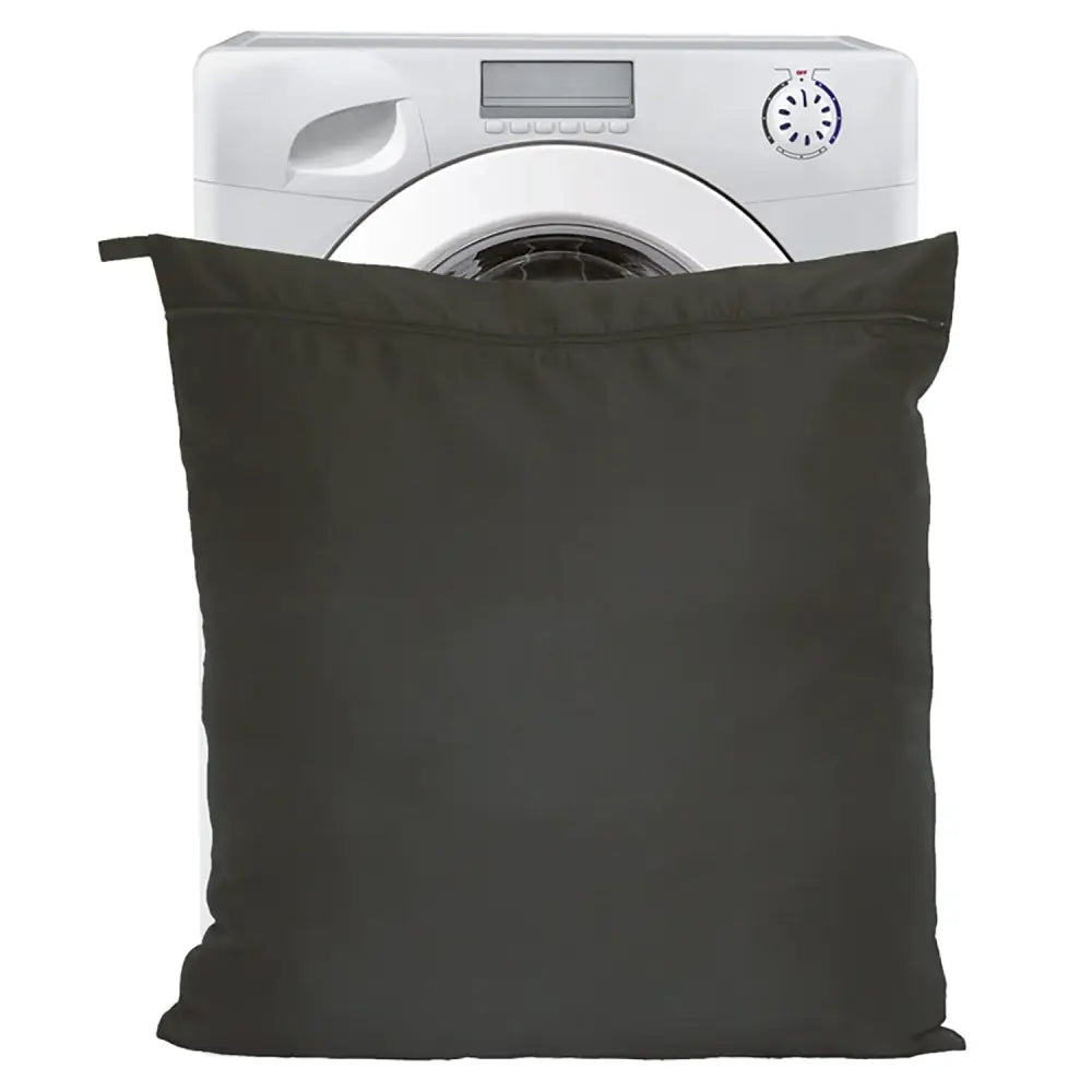 Dark green moorland rider horsewear horsewear wash-bag jumbo with top handle for catching loose horse hair by washing machine