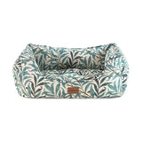 Morris & Co Willow Boughs Print Square Bed Large Dog Bed