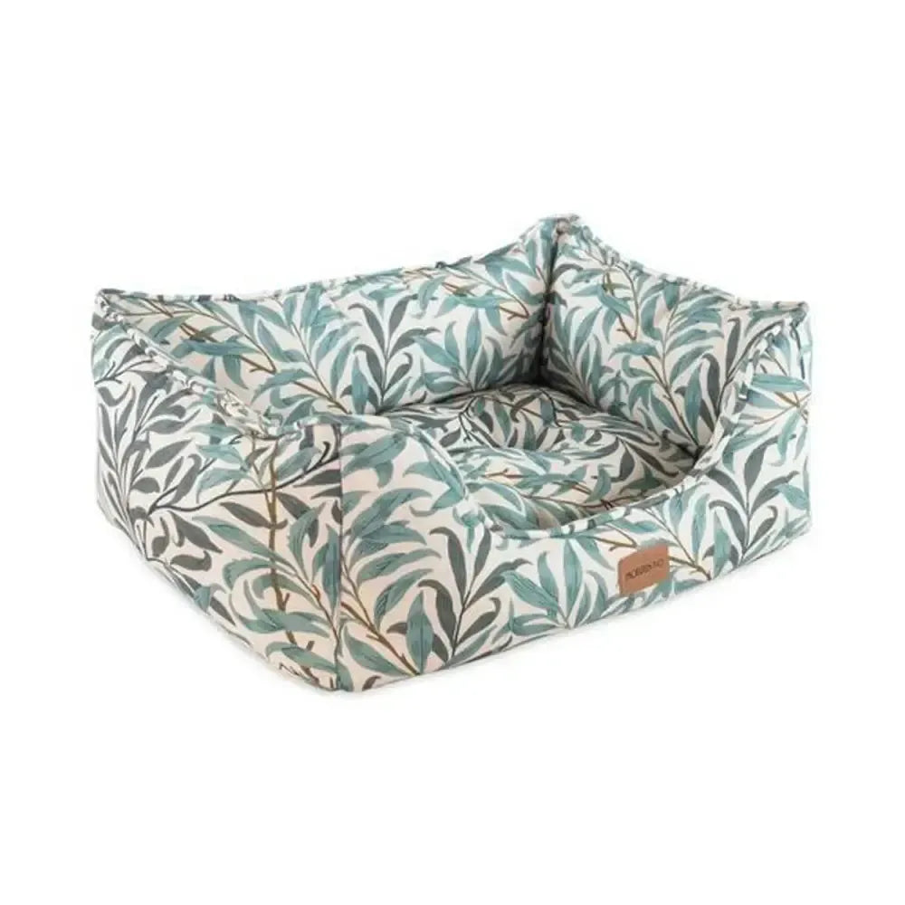 Morris & Co Willow Boughs Print Square Bed Small Dog Bed