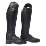 Mountain Horse Veganza Junior Tall Riding Boot Black 39 Wide Long Riding Boots