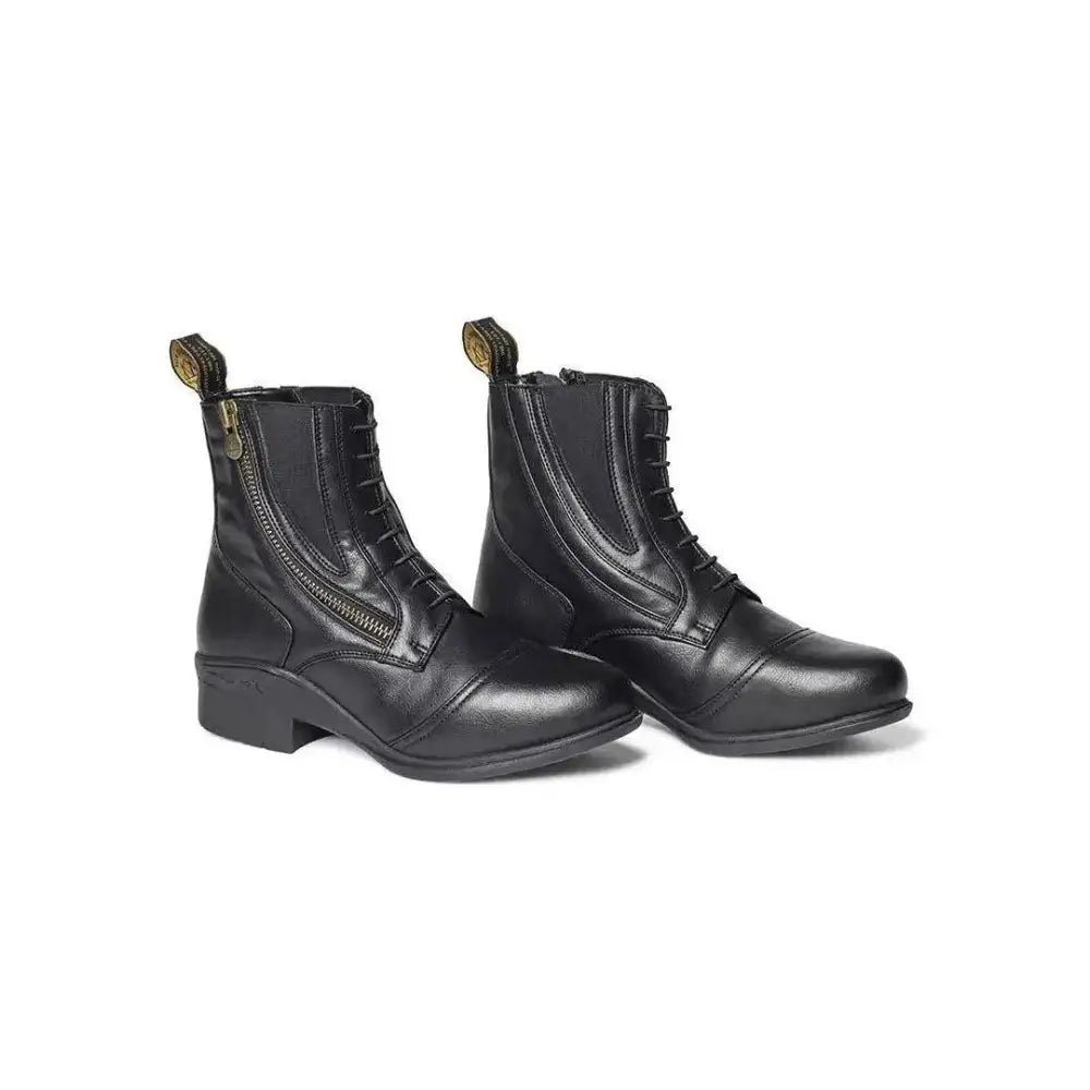 Mountain Horse Veganza Side Zip Paddock Boots 36 Black Short Riding Boots Barnstaple Equestrian Supplies