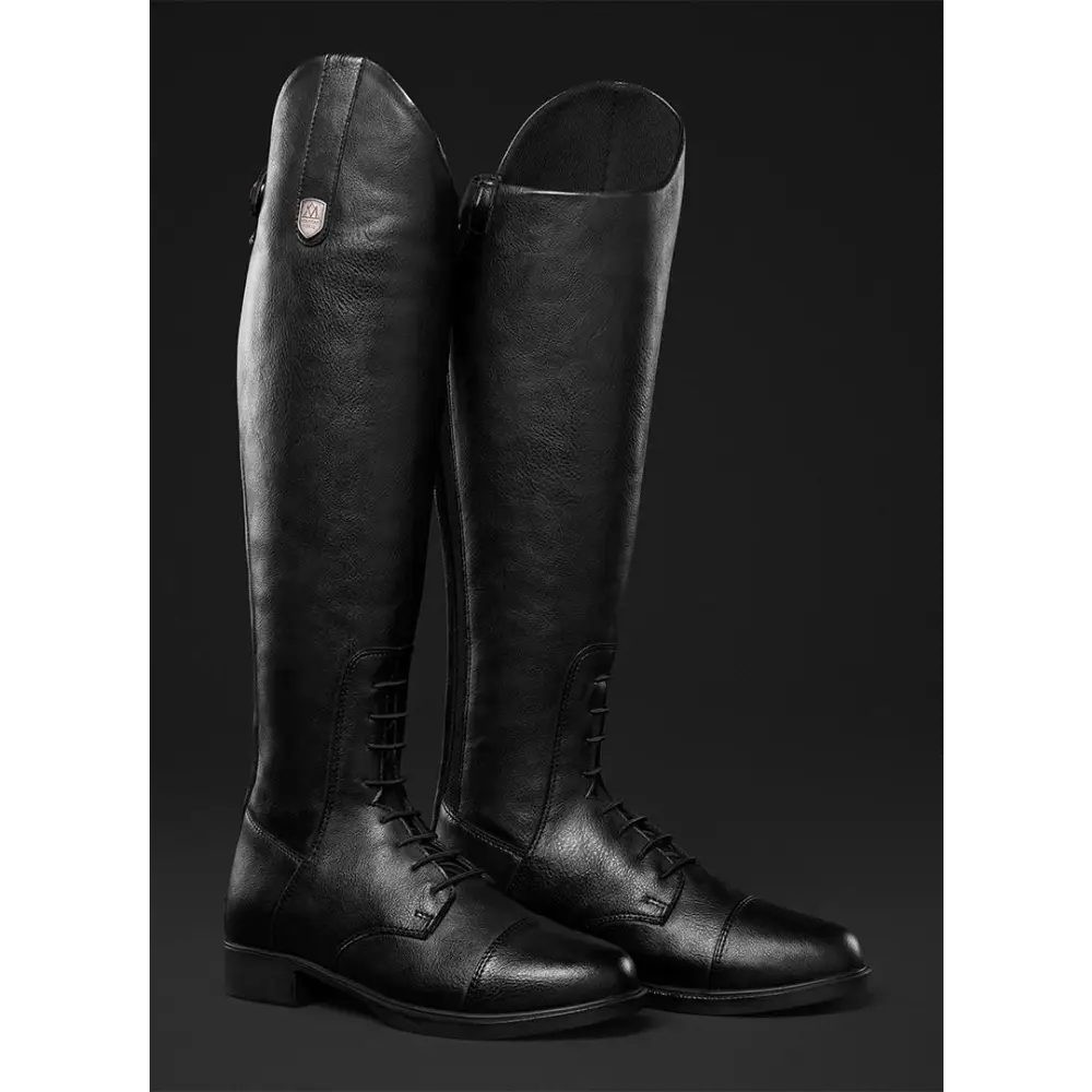 Mountain Horse Veganza Tall Riding Boot Black 37 - 4 Regular Short Long Riding Boots