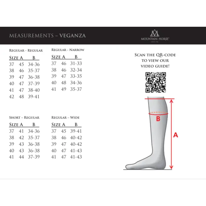 Mountain Horse Veganza Tall Riding Boot Black 37 - 4 Regular Short Long Riding Boots