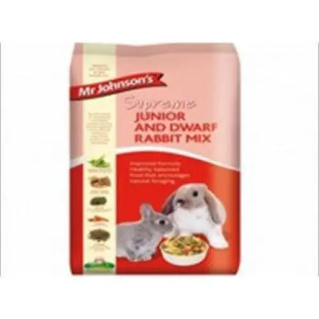 Mr Johnsons Supreme Rab Jr&Dwarf 15 kg Rabbit Food