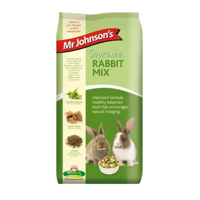 Mr Johnson's Supreme Rabbit Mix 15kg Rabbit Feeds